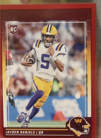 2024 Panini Score Rookies #302 Jayden Daniels — front