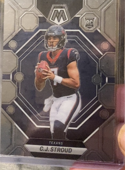 2023 Panini Mosaic #292 C.J. Stroud RC Rookie Houston Texans — front