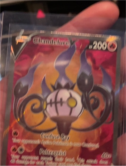 2022 Pokémon TCG Fusion Strike #247 Chandelure V — front