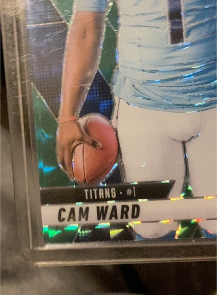 2025 Panini Prizm #1 Cam Ward — front