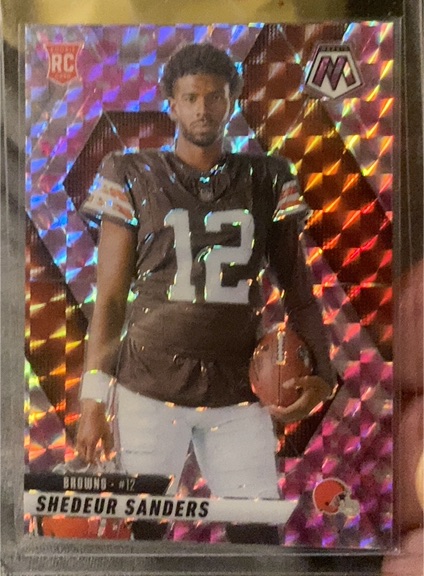 2025 Panini Mosaic #290 Shedeur Sanders — front