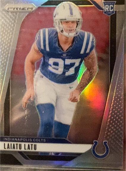 2024 Panini Prizm #366 Laiatu Latu — front