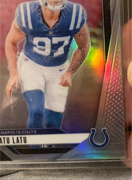 2024 Panini Prizm #366 Laiatu Latu — front