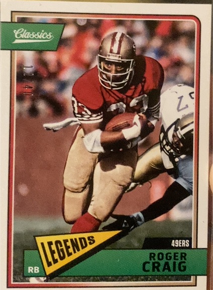 2018 Panini Classics #157 Roger Craig — front