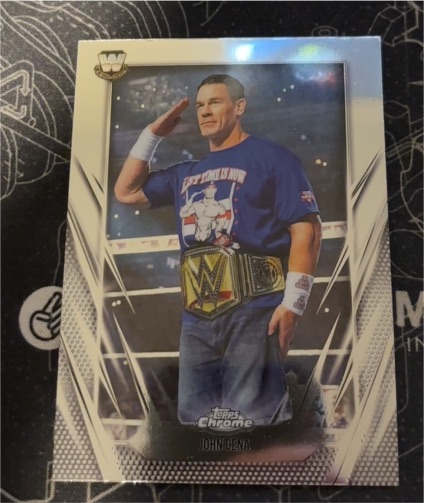 2026 Topps Chrome #2 John Cena — front