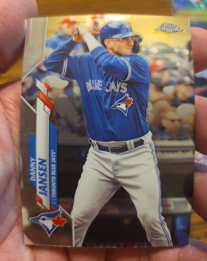 2020 Topps Chrome #51 Danny Jansen — front