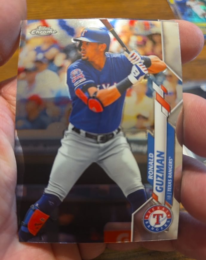 2020 Topps Chrome #129 Ronald Guzman — front