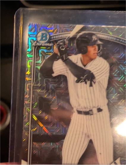 2022 Bowman Chrome Prospects Mojo Refractor #BCP-76 Lenyn Sosa — front