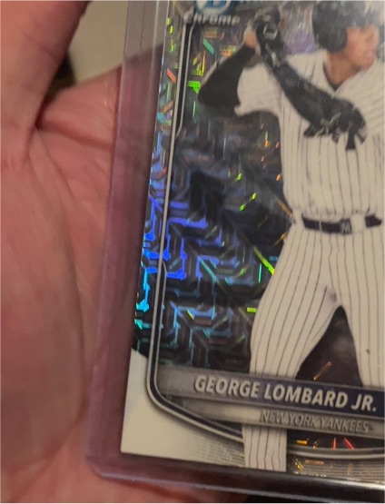 2025 Bowman Chrome #BCP-164 George Lombard Jr. — front