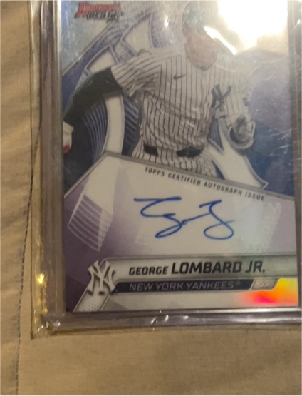 2025 Topps Bowman's Best #B25-GL George Lombard Jr. — front