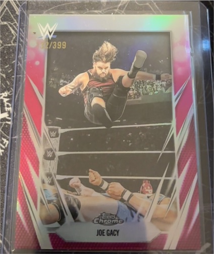 2023 Topps Chrome WWE #7 Joe Gacy — front