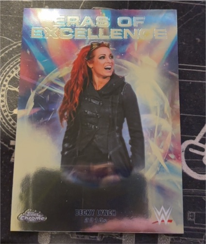 2026 Topps Chrome WWE Eras of Excellence #ERA-33 Becky Lynch 2010s — front