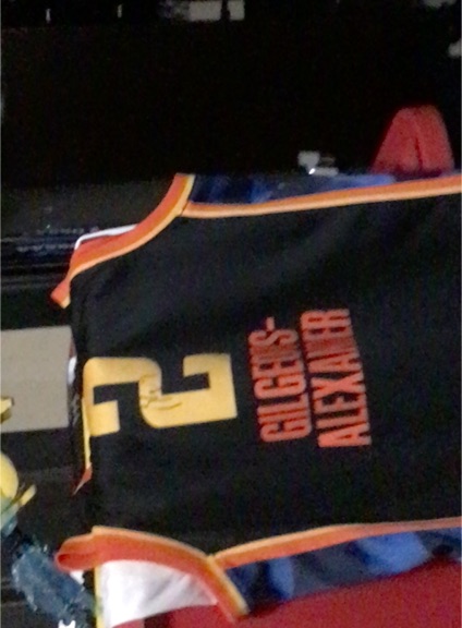 2025 Nike Oklahoma City Thunder #2 Shai Gilgeous-Alexander Jersey — front