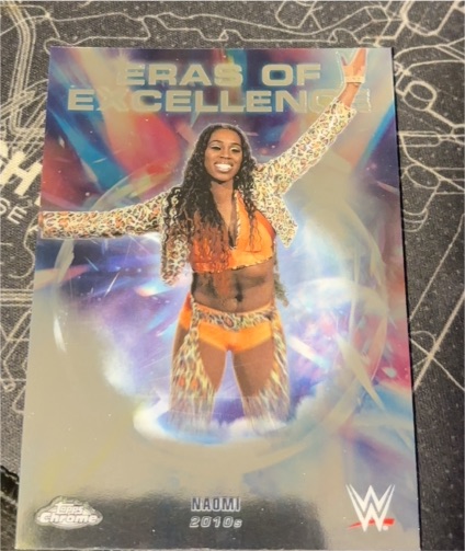 2026 Topps Chrome WWE Eras Of Excellence Naomi — front