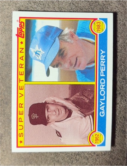 1983 Topps #464 Gaylord Perry — front