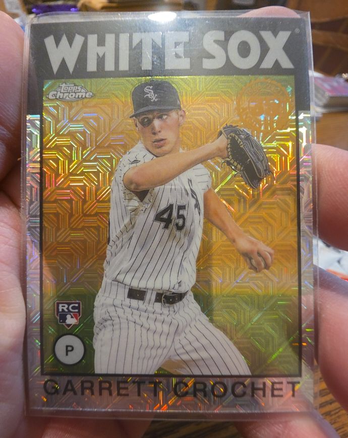 2021 Topps Chrome 35th Anniversary #86TC-46 Garrett Crochet — front