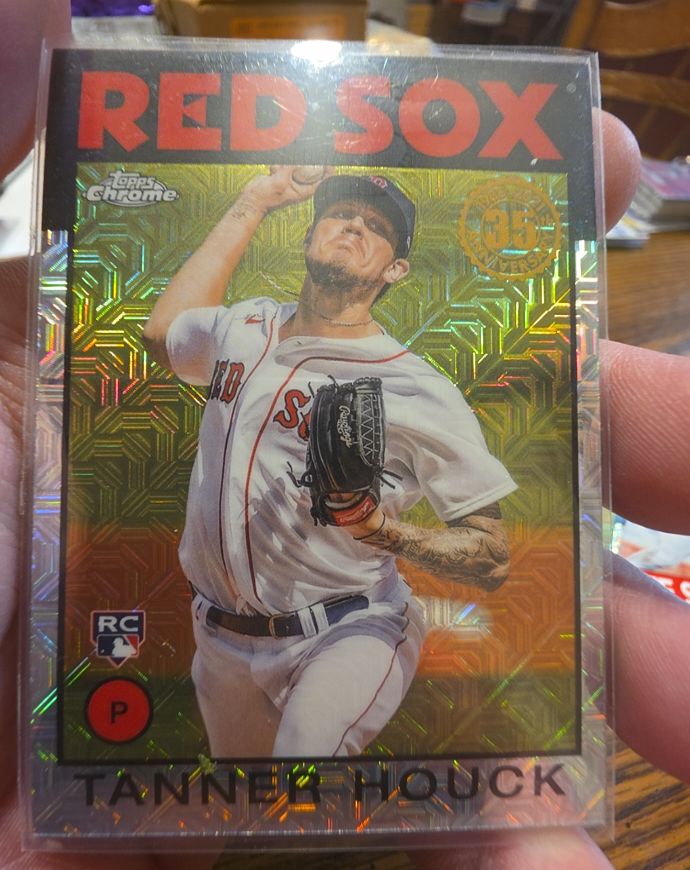 2021 Topps Chrome 35th Anniversary #86TC-6 Tanner Houck — front