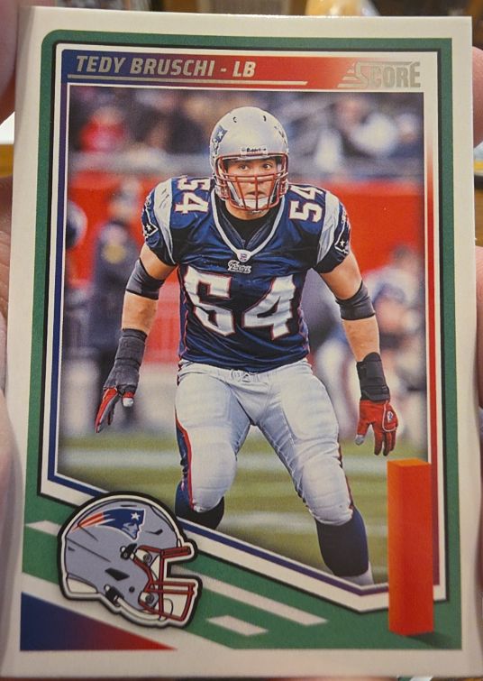 2025 Panini Score #151 Tedy Bruschi — front