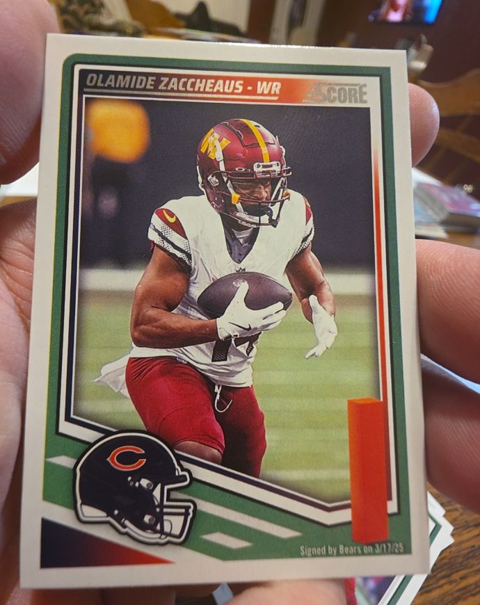 2025 Panini Score #60 Olamide Zaccheaus — front