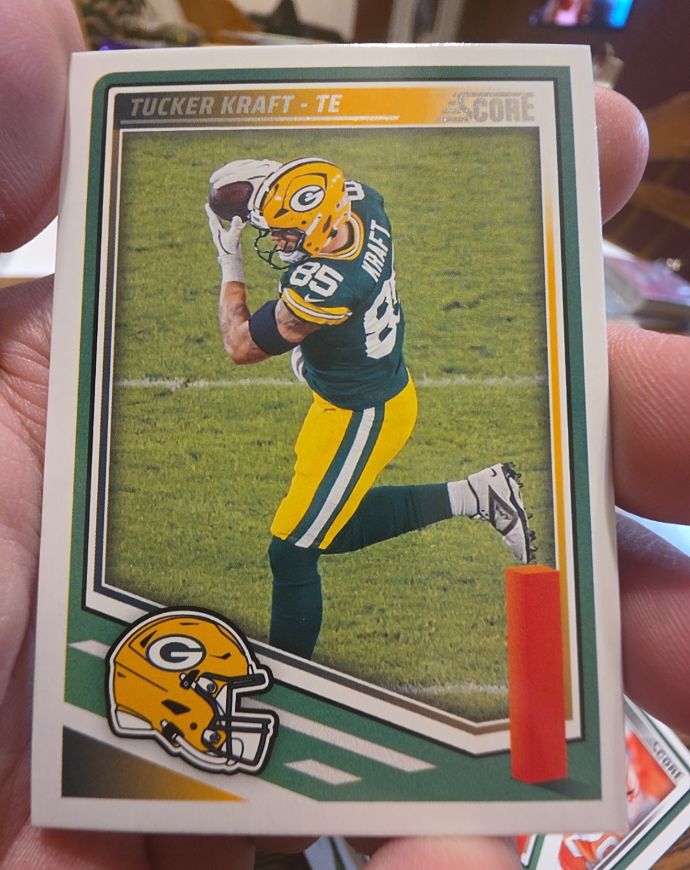 2025 Panini Score #35 Tucker Kraft — front