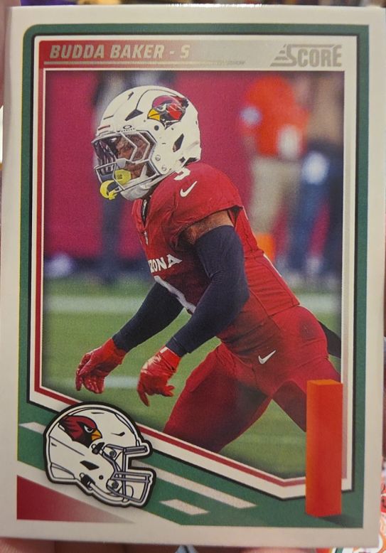 2025 Score #77 Budda Baker Arizona Cardinals — front