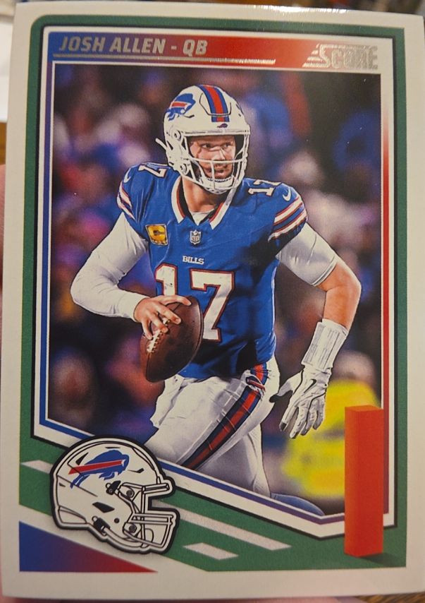 2025 Panini Score #159 Josh Allen — front