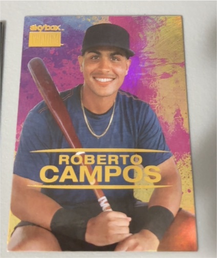 2021 Skybox Metal Universe Champions #S-11 Roberto Campos — front