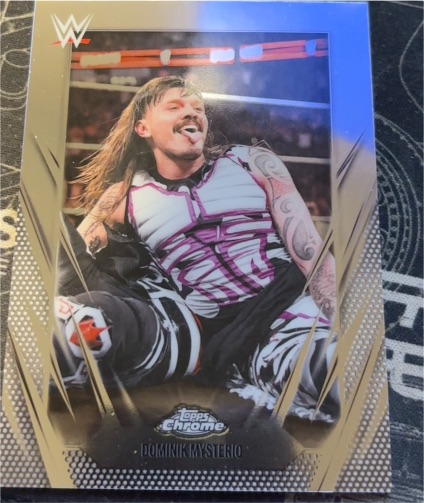 2026 Topps Chrome WWE #73 Dominik Mysterio — front