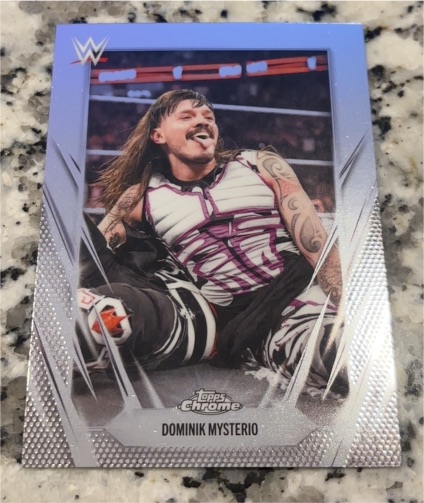 2026 Topps Chrome WWE #73 Dominik Mysterio — front