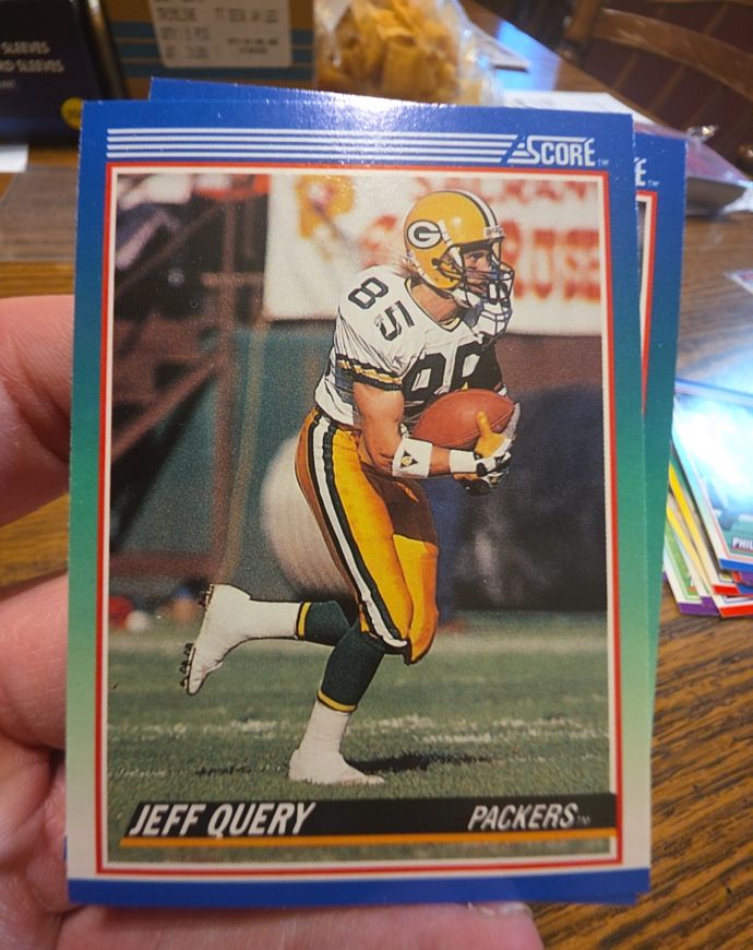1990 Score #26 Jeff Query — front