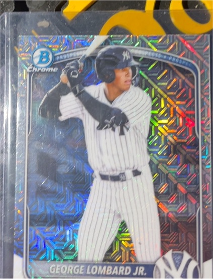 2025 Bowman Chrome #BDC-43 George Lombard Jr. — front
