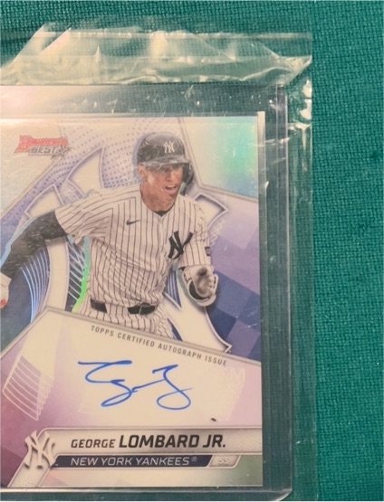 2025 Topps Bowman's Best #B25-GL George Lombard Jr. — front
