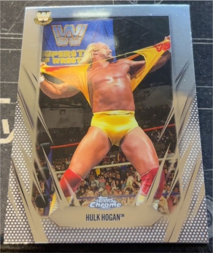 2026 Topps Chrome WWE #25 Hulk Hogan — front