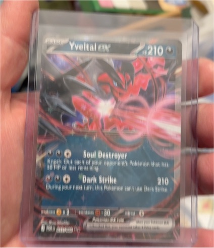 2014 Pokémon XY Phantom Forces #53 Yveltal EX — front