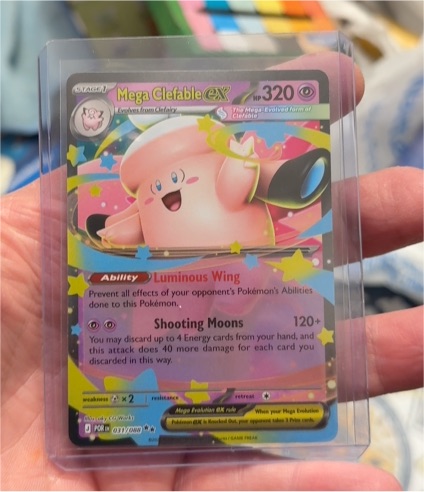 2017 Pokemon Mega Evolution Perfect Order #017 Mega Clefable GX — front