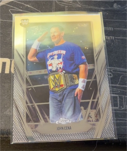 2026 Topps Chrome WWE #2 John Cena — front