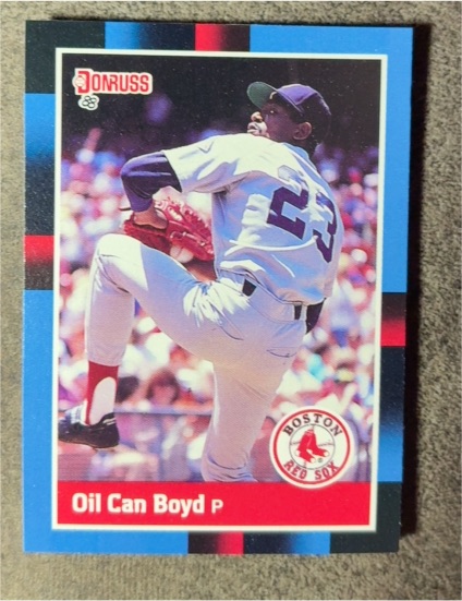 1988 Donruss #462 Oil Can Boyd — front
