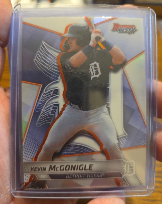 2025 Bowman's Best #TP-28 Kevin McGonigle — front