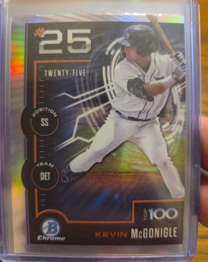 2025 Bowman Chrome #BTP-25 Kevin McGonigle — front