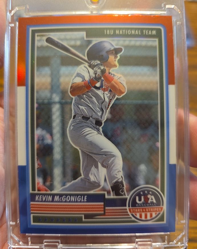 2023 Panini USA Baseball Stars & Stripes #55 Kevin McGonigle — front