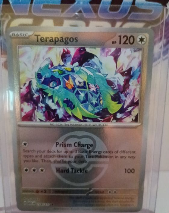 2024 Pokémon Scarlet & Violet Surging Sparks #161 Terapagos — front