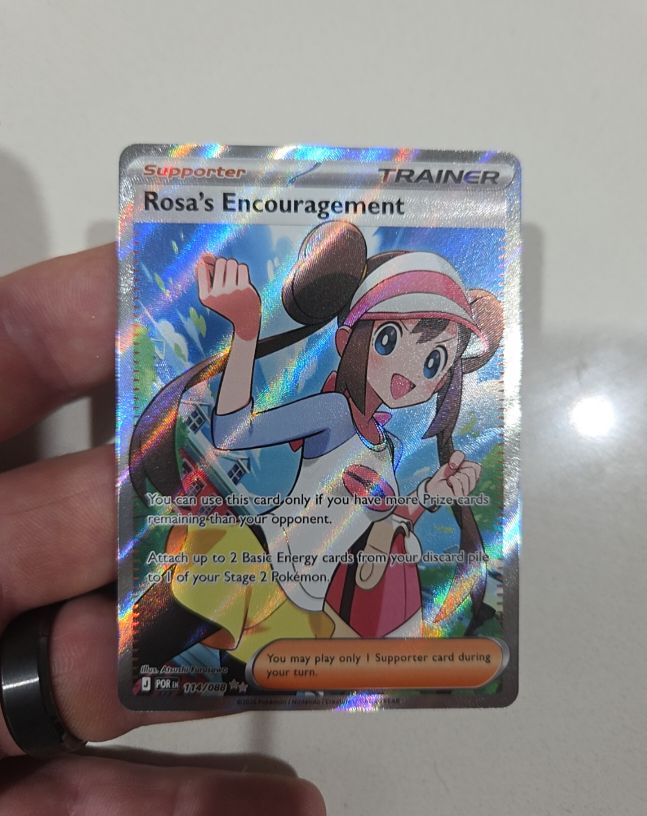 Pokémon TCG 2019 Perfect Order #114 Rosa's Encouragement — front