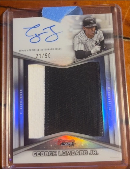 2025 Topps Bowman's Best #B25-GL George Lombard Jr. — front