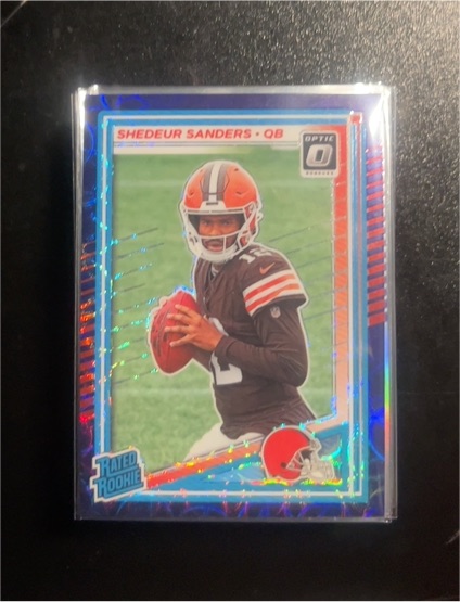 2025 Donruss Optic #203 Shedeur Sanders — front