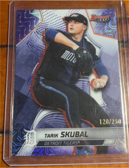 2025 Bowman's Best #12 Tarik Skubal — front