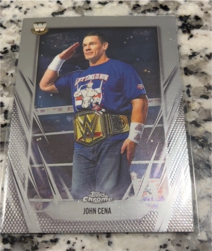 2026 Topps Chrome WWE #2 John Cena — front