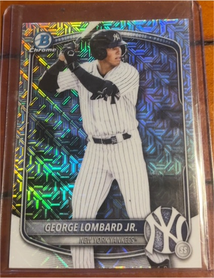 2025 Bowman Chrome #BDC-43 George Lombard Jr. — front