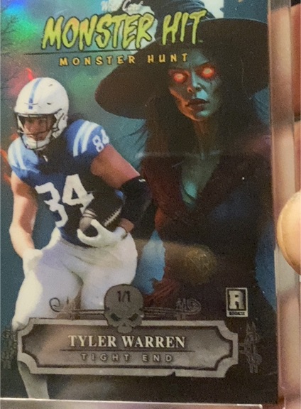 2025 Wild Card Monster Hit #Monster Hit Tyler Warren — front