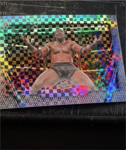 2026 Topps Chrome WWE #120 Oba Femi — front