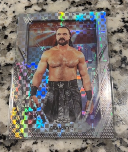2026 Topps Chrome WWE #96 Drew McIntyre — front